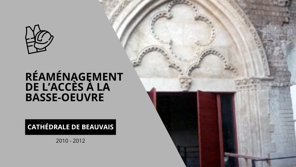 Le réaménagement de l&rsquo;accès à la Basse-Oeuvre (2010-2012)