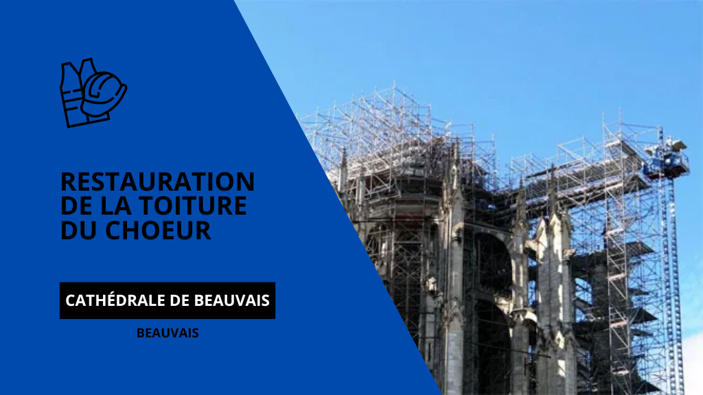 La réfection de la toiture du chœur