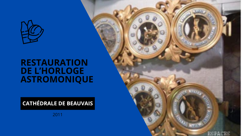 La restauration de l&rsquo;horloge astronomique