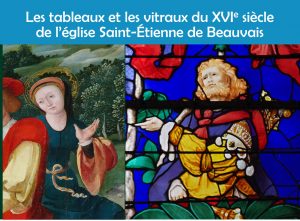 Tableaux et vitraux église St Etienne