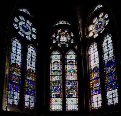 vitraux de la chapelle St Vincent
