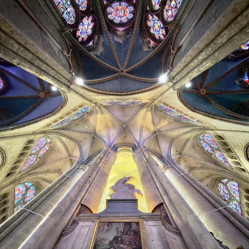 voutes déambulatoire cathédrale beauvais