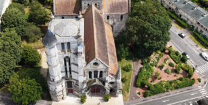 drone église saint étienne beauvais
