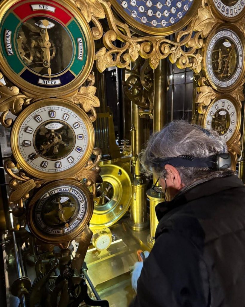 Jean-Paul Crabbe, horloger Beauvais, restauration de l'horloge astronomique