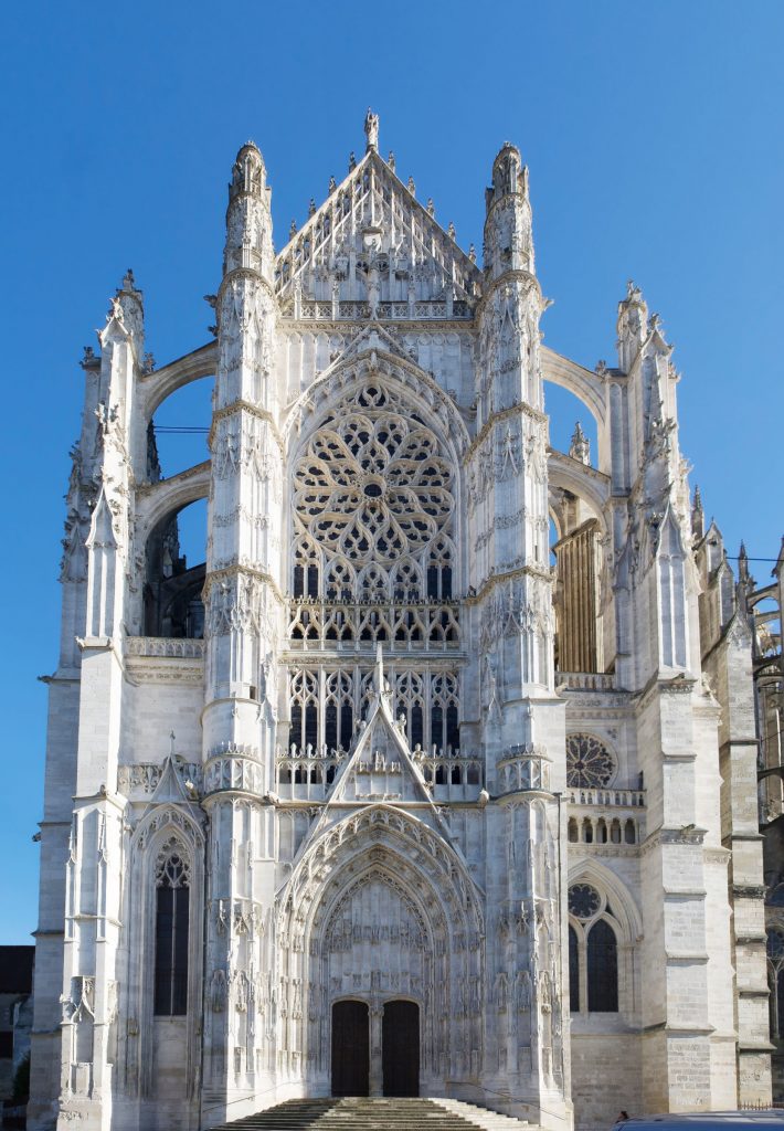 Façade sud de la cathédrale Saint-Pierre de Beauvais