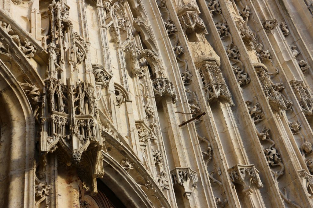 détails portail sud cathédrale de Beauvais